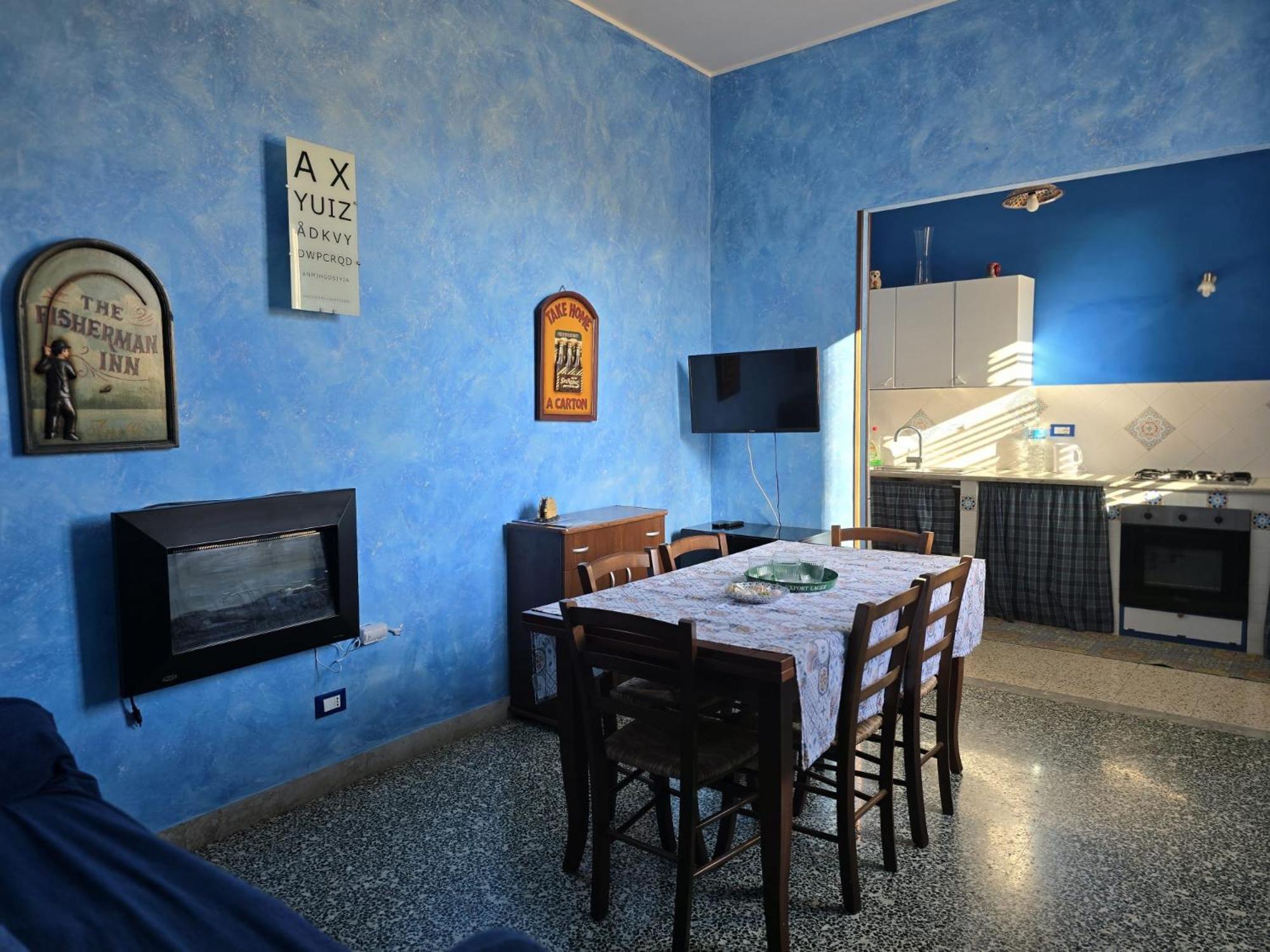 Casa Azzurra Daire Trapani Dış mekan fotoğraf