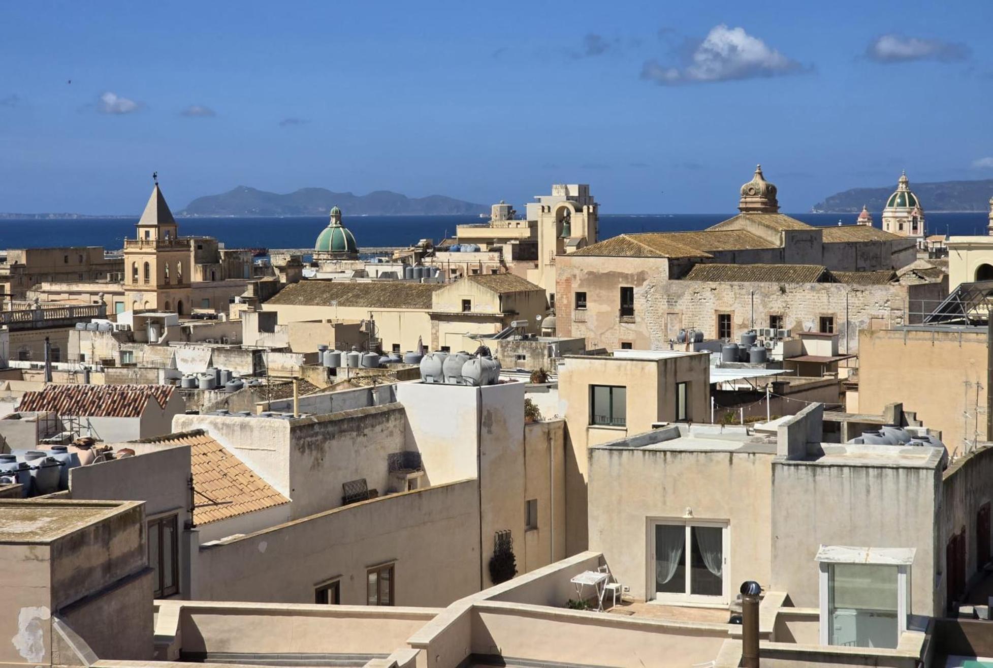 Casa Azzurra Daire Trapani Dış mekan fotoğraf