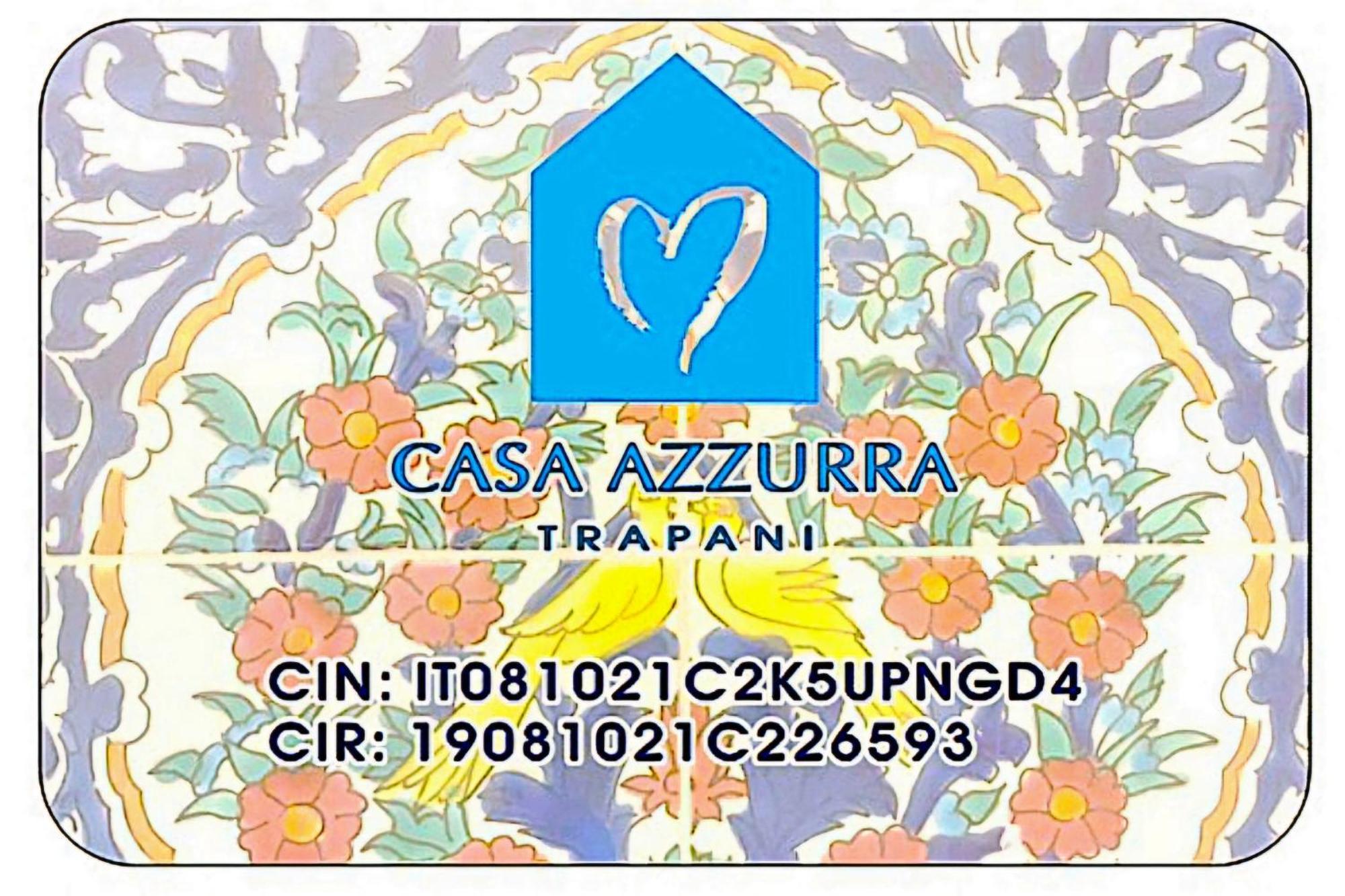 Casa Azzurra Daire Trapani Dış mekan fotoğraf